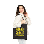 Break the Siege Cotton Canvas Tote Bag - Bags