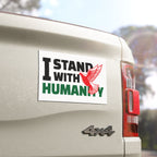 I Stand with Humanity Car Magnets - Home Decor