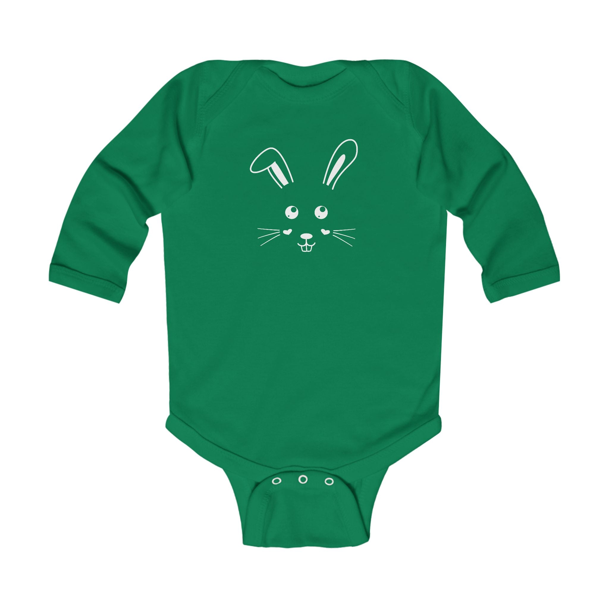 Cute Bunny Infant Long Sleeve Bodysuit - Kids clothes
