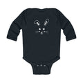 Cute Bunny Infant Long Sleeve Bodysuit - Black / NB (0-3M) - Kids clothes