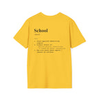 School Definition T-Shirt (V2 - Back Print) - Daisy / S - T-Shirt