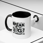 Break the Siege Accent Coffee Mug
