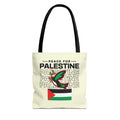 Peace for Palestine Tote Bag - 13’’ × / Black - Bags