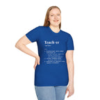 Teacher Definition T-Shirt (V2) - T-Shirt