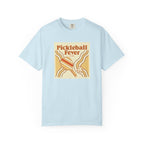 Pickleball Fever T-Shirt | Retro Unisex Tee for Players & Fans - Chambray / S