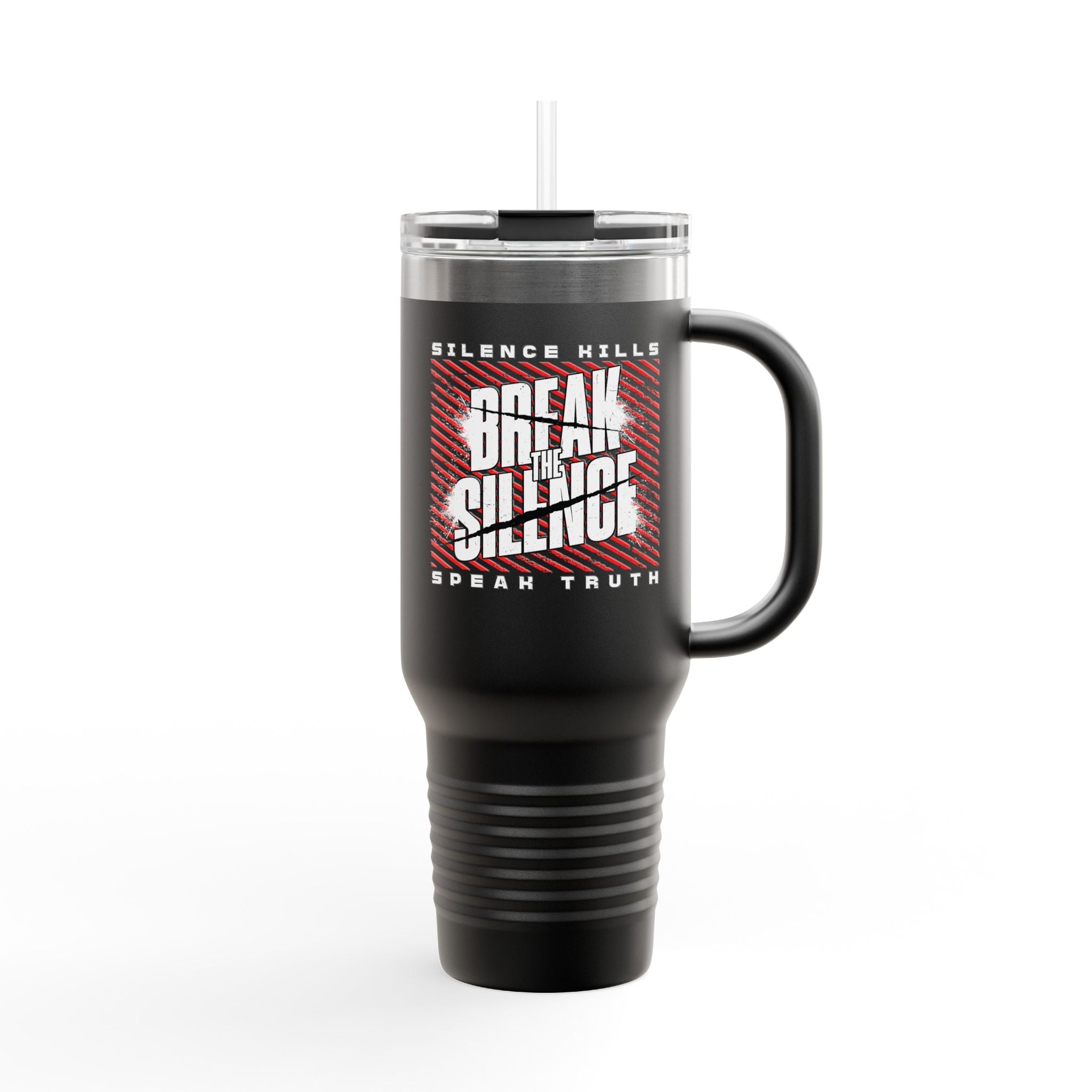Break the Silence Insulated Travel Mug