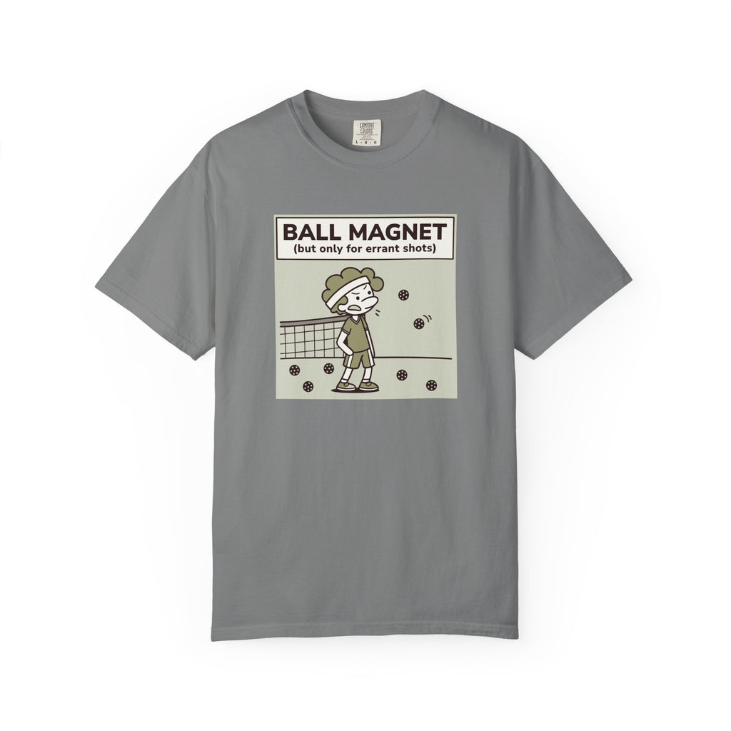 Funny Pickleball T-Shirt | Sarcastic ’Errand Boy’ Graphic Tee for Players - Grey / S