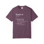 Teacher Definition T-Shirt (V1) - Berry / S - T-Shirt