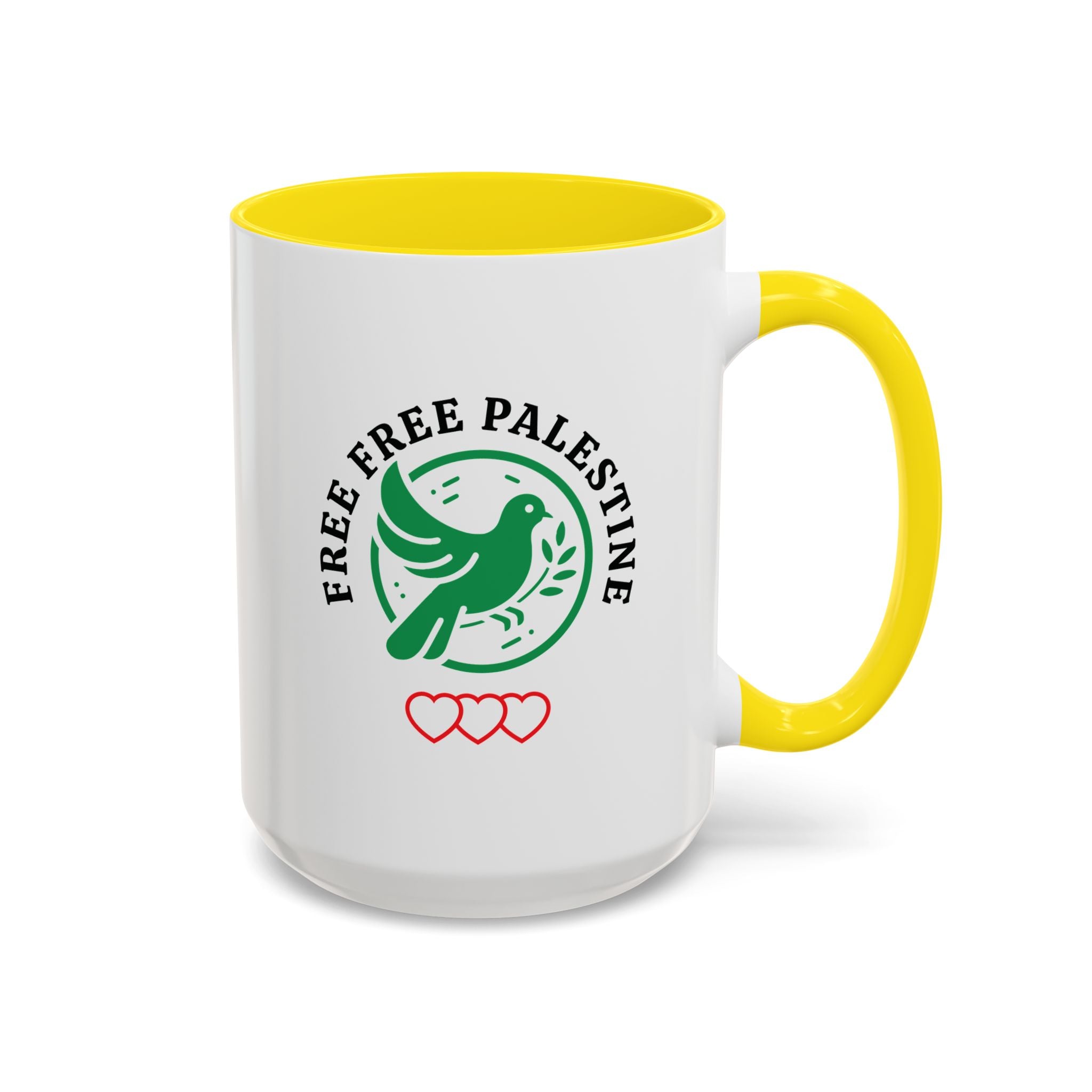Free Palestine Accent Coffee Mug