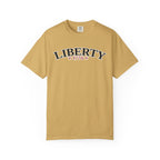 Liberty Typography T-Shirt - Mustard / S