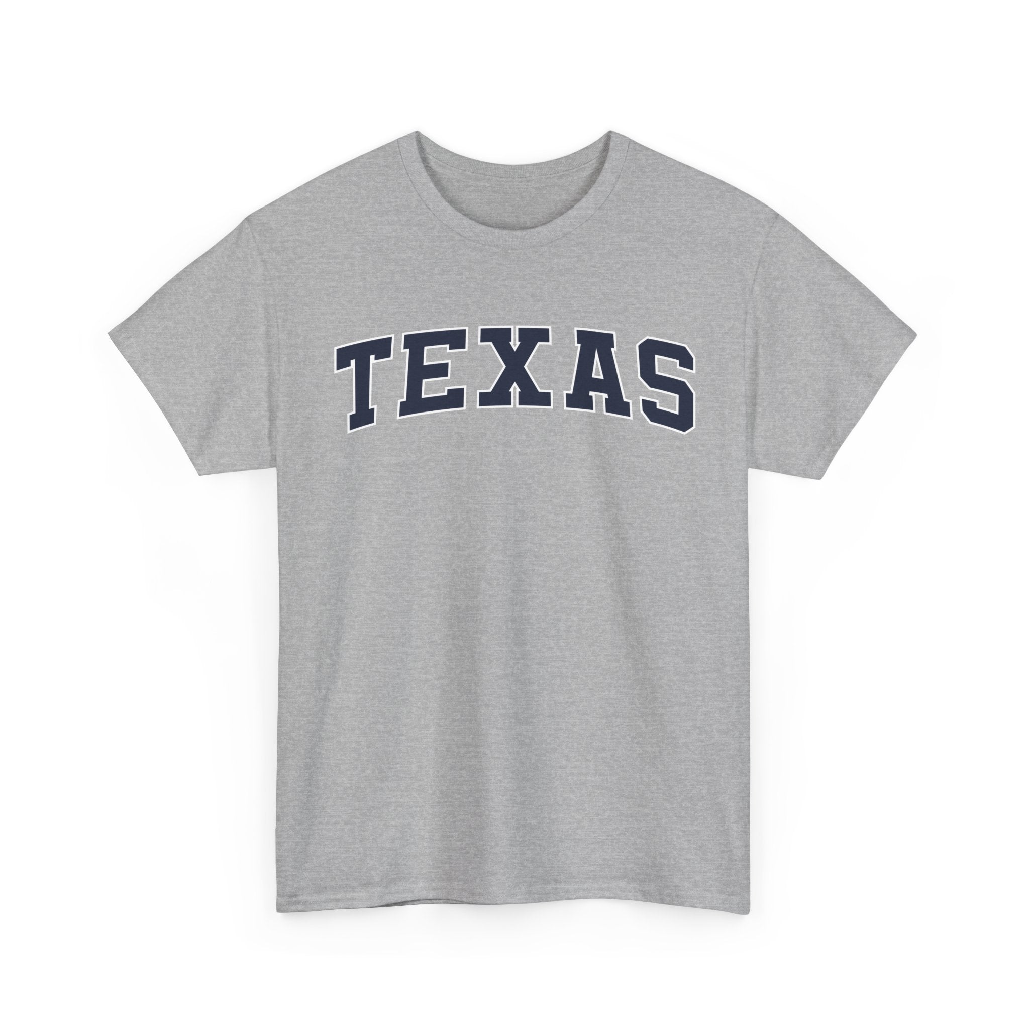 Texas Vintage Varsity Unisex T-shirt - Sport Grey / S - T-Shirt