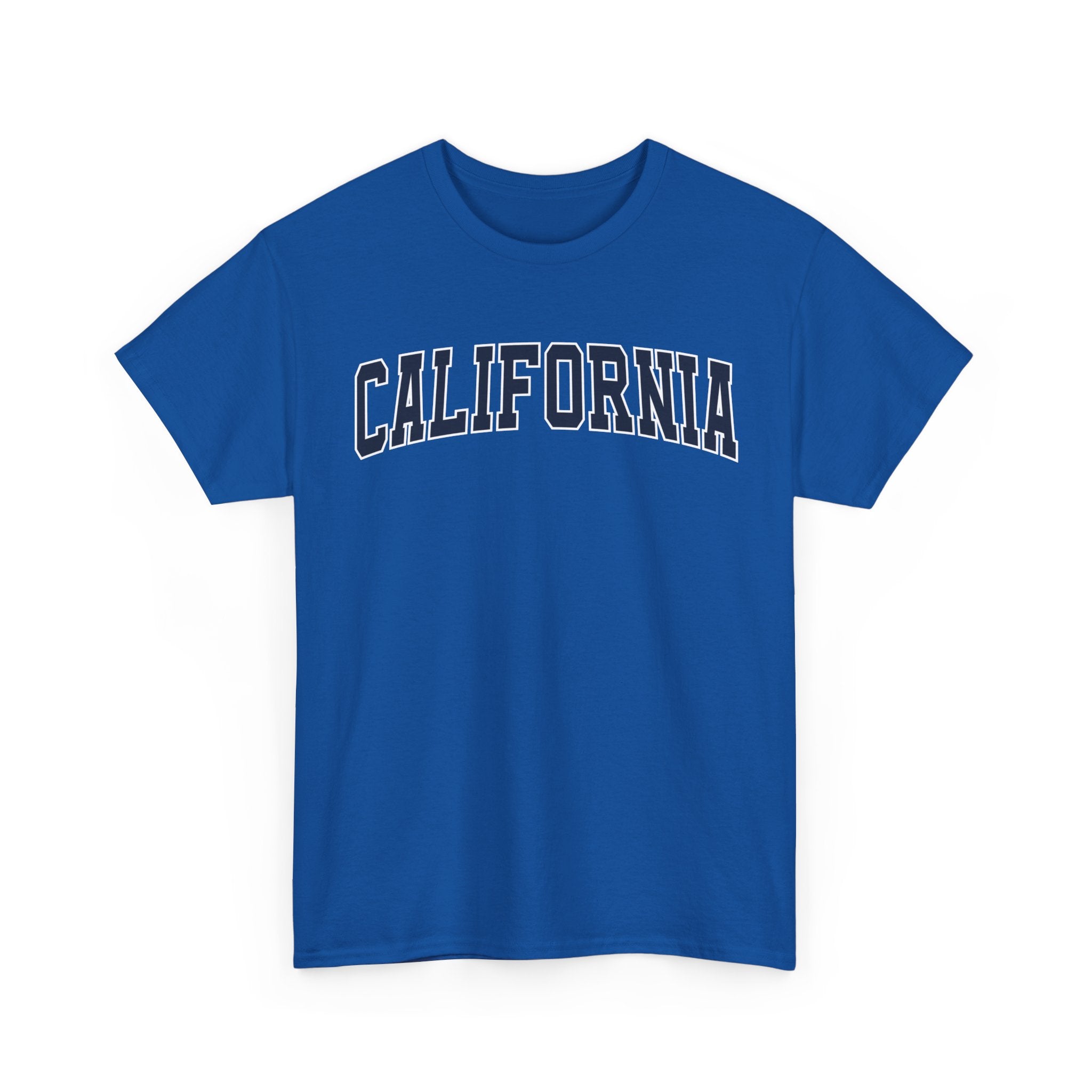 California Vintage Varsity Unisex T-shirt - Royal / S - T-Shirt