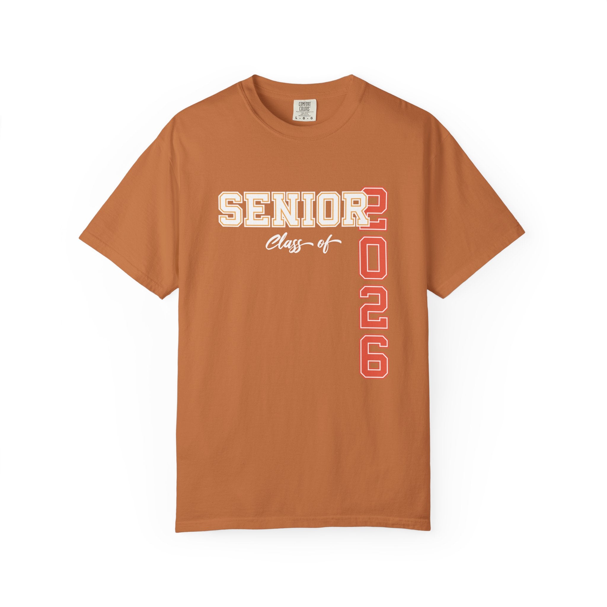 Senior Class of 2026 T-Shirt | Graduation Shirt Senior Year Tee Back to School Top Gift for High School & College