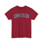 Rhode Island Vintage Varsity Unisex T-shirt - Cardinal Red / S - T-Shirt