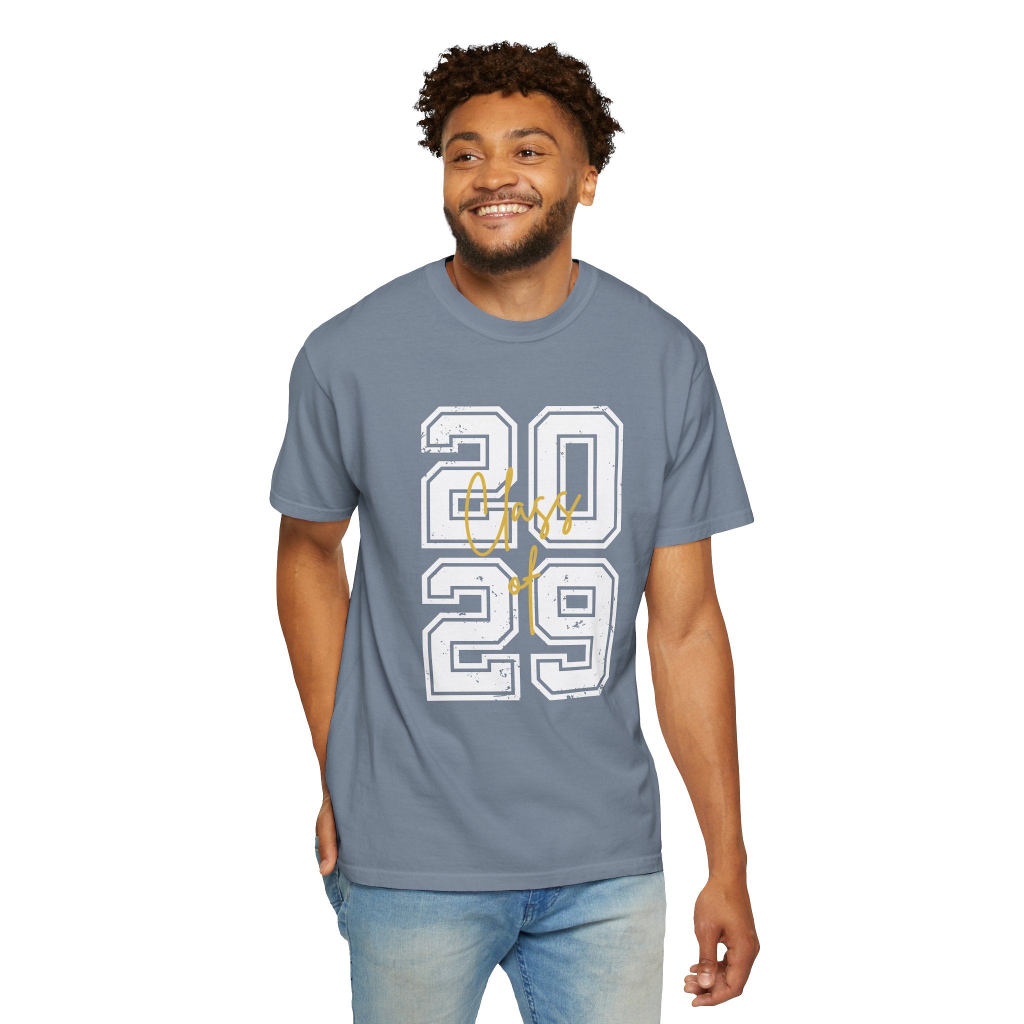 Class of 2029 Vintage Unisex T-Shirt Trendy Graphic Tee for Celebrations Comfortable Everyday Wear Unique Gift Idea