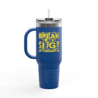 Break the Siege Insulated Travel Mug - 40oz / Royal Blue