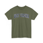 West Virginia Vintage Varsity Unisex T-shirt - Military Green / S - T-Shirt