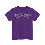 Vermont Vintage Varsity Unisex T-shirt - Purple / S - T-Shirt