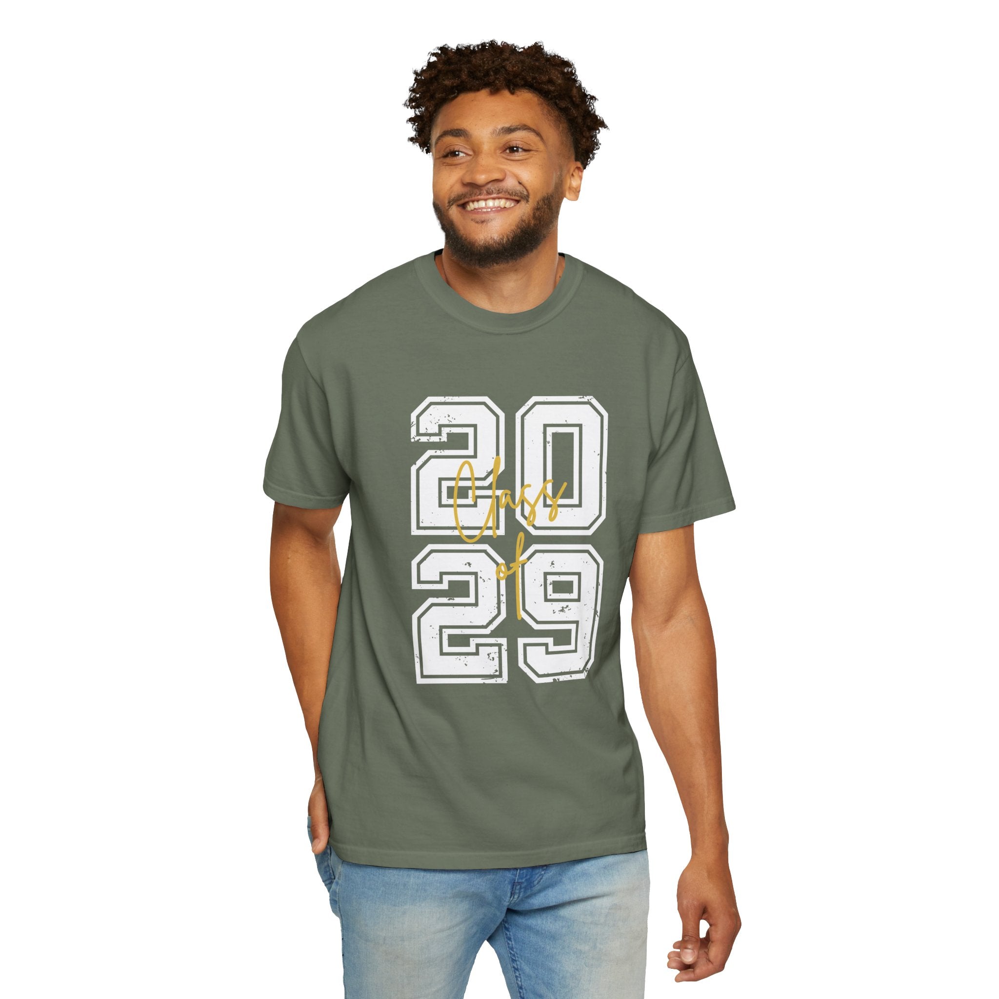 Class of 2029 Vintage Unisex T-Shirt Trendy Graphic Tee for Celebrations Comfortable Everyday Wear Unique Gift Idea