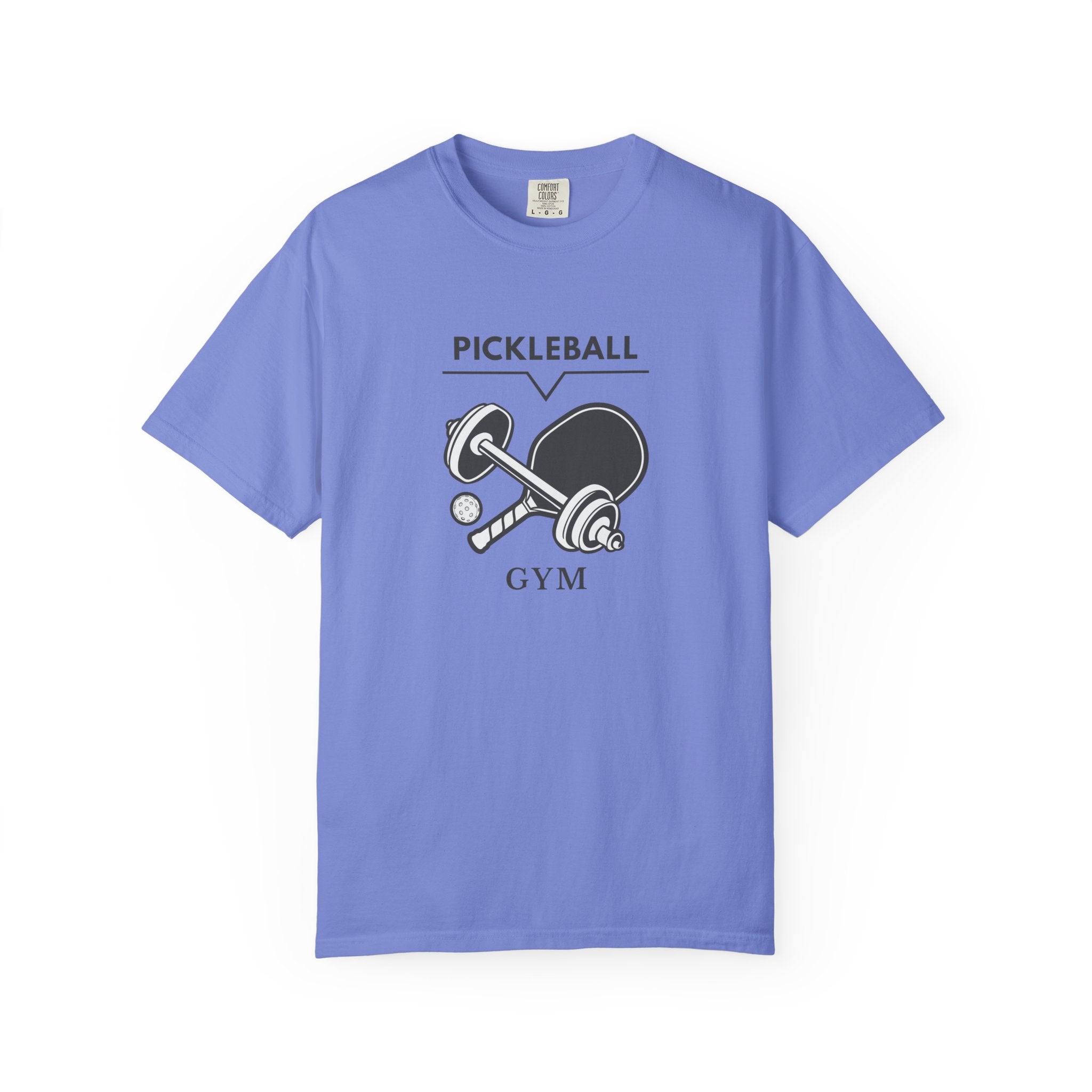 Funny Pickleball Gym T-Shirt | Humorous Workout Tee for Men & Women - Flo Blue / S
