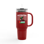 Peace for Palestine Insulated Travel Mug