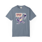 ’Smash Like A Pro’ Pickleball T-Shirt | Retro Sports Quote Tee for Men & Women - Blue Jean / S