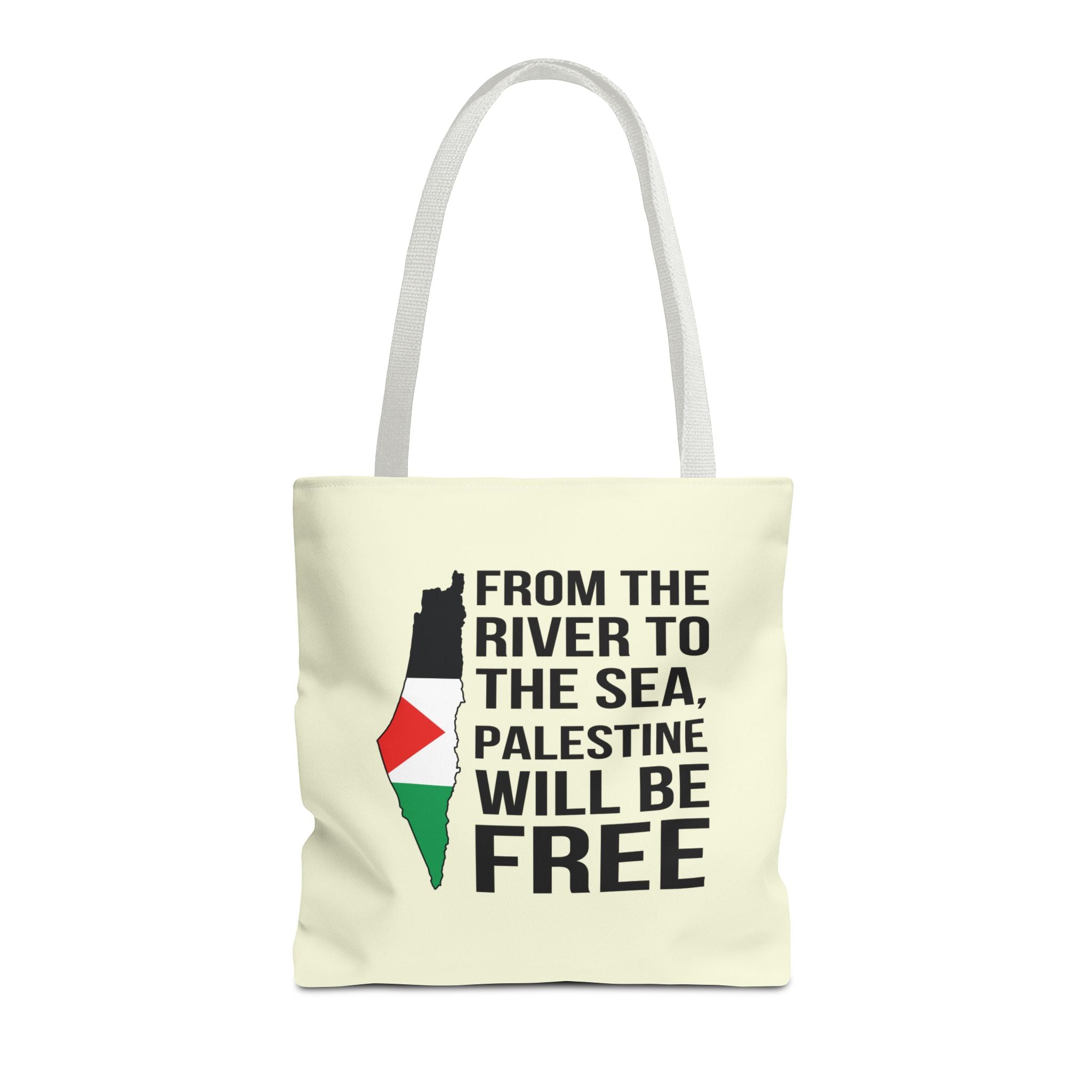 Palestine Pride Tote Bag - 16’’ × / White - Bags