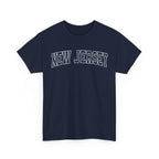New Jersey Vintage Varsity Unisex T-shirt - Navy / S - T-Shirt