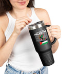 Peace for Palestine Insulated Travel Mug