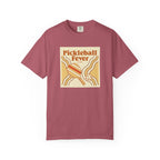 Pickleball Fever T-Shirt | Retro Unisex Tee for Players & Fans - Crimson / S