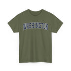 Washington Vintage Varsity Unisex T-shirt - Military Green / S - T-Shirt