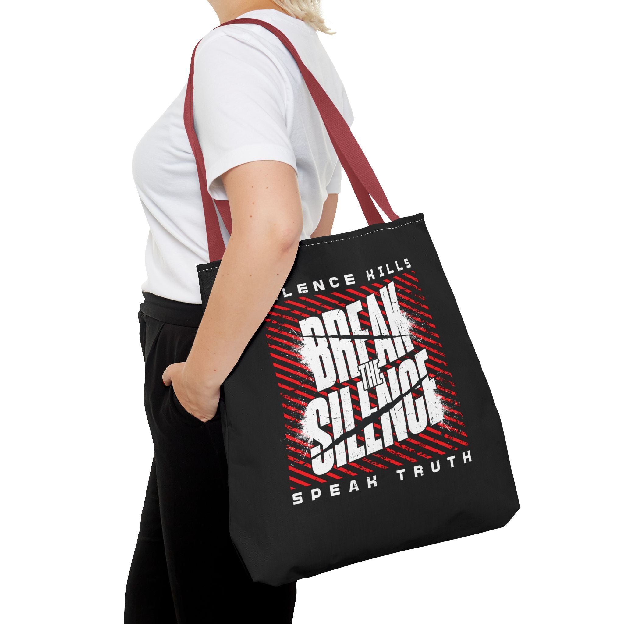 Break the Silence Tote Bag - Bags