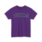 Texas Vintage Varsity Unisex T-shirt - Purple / S - T-Shirt