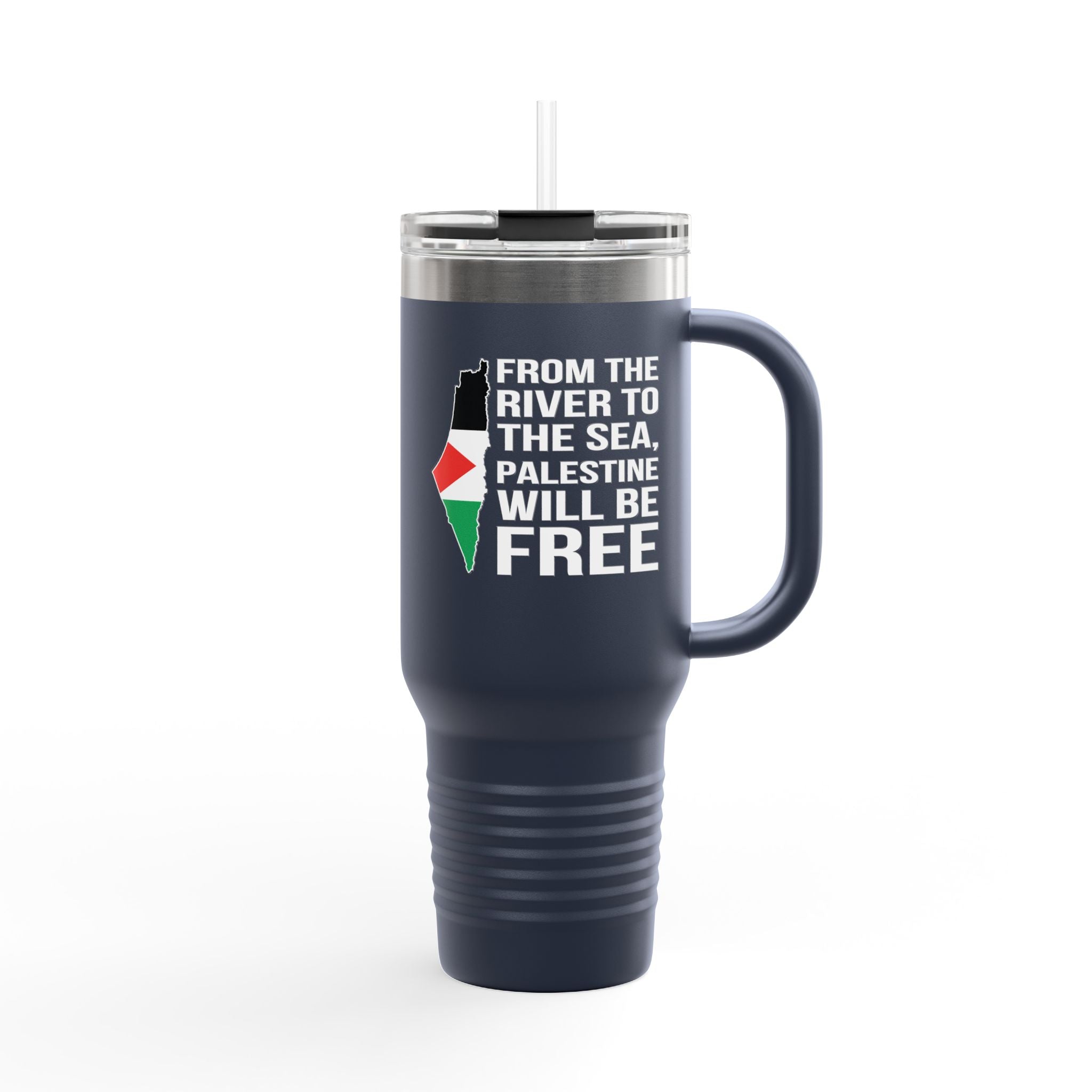 Palestine Freedom Insulated Travel Mug