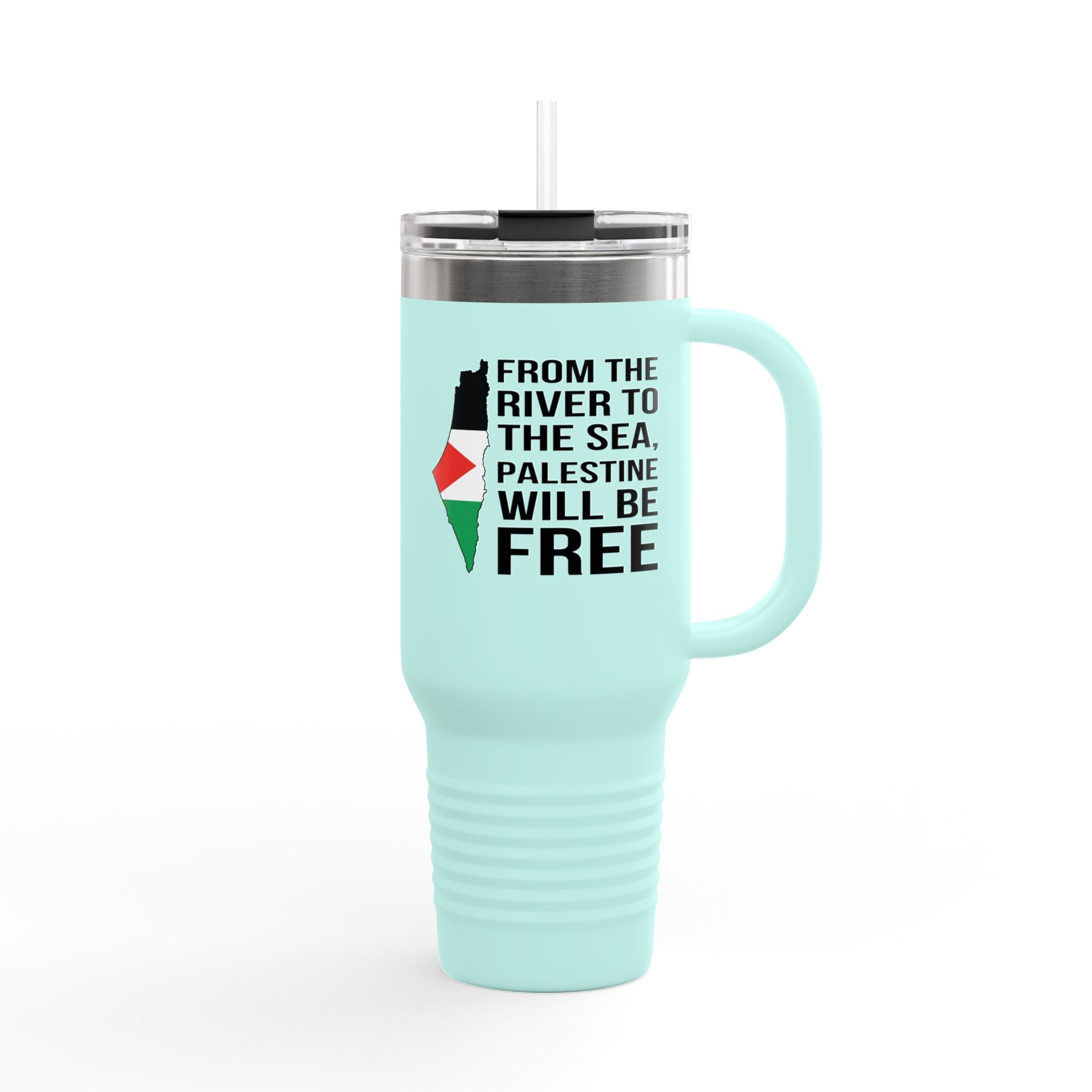 Palestine Freedom Insulated Travel Mug
