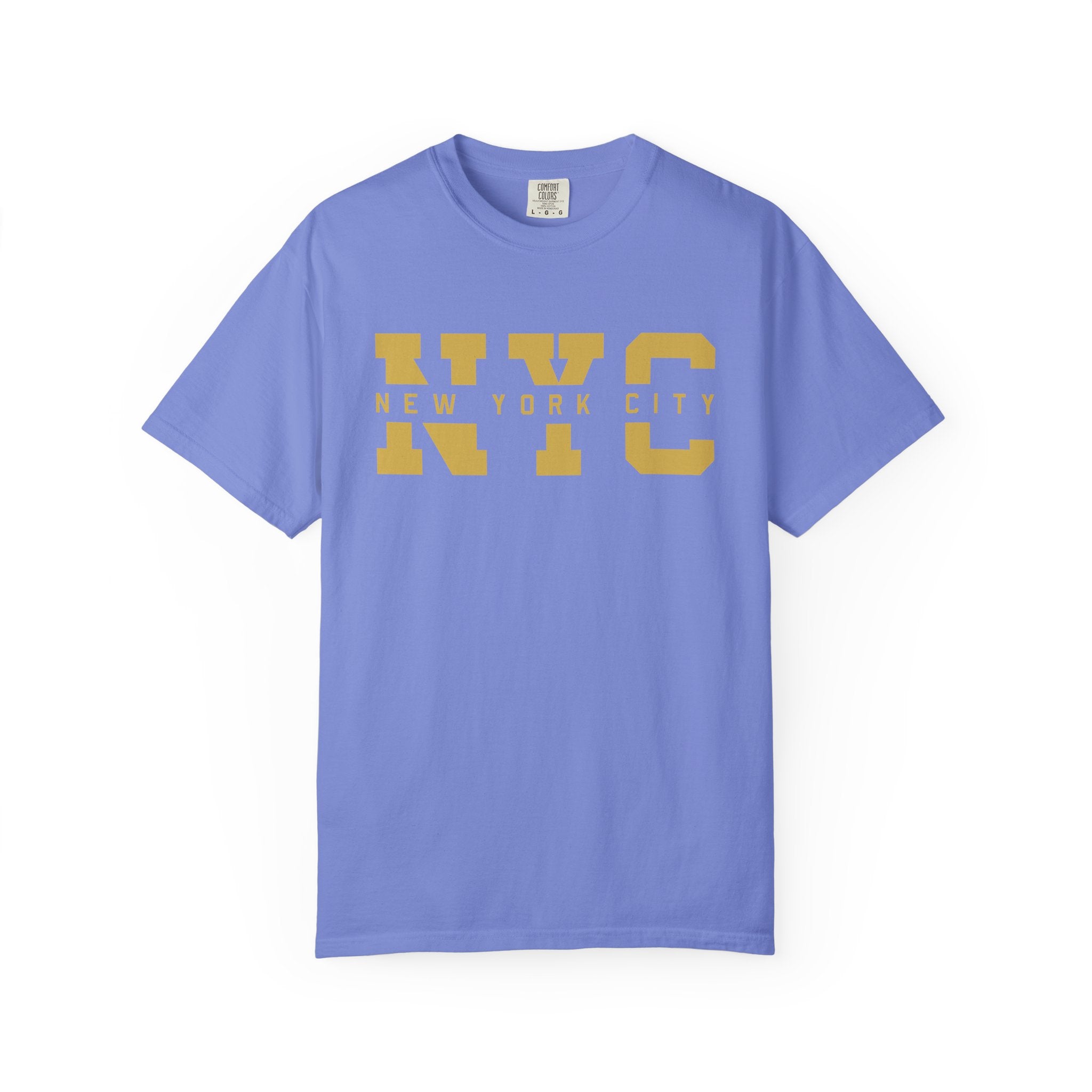 NYC Graphic Unisex T-Shirt - Flo Blue / S