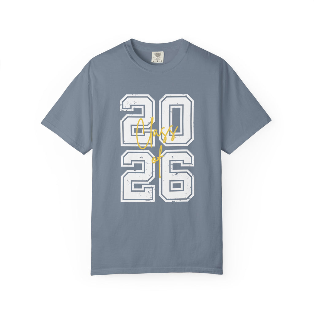 Class of 2026 T-Shirt — Graduation Senior Year Tee - Blue Jean / S - T-Shirt