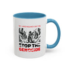 Stop the Genocide Accent Coffee Mug