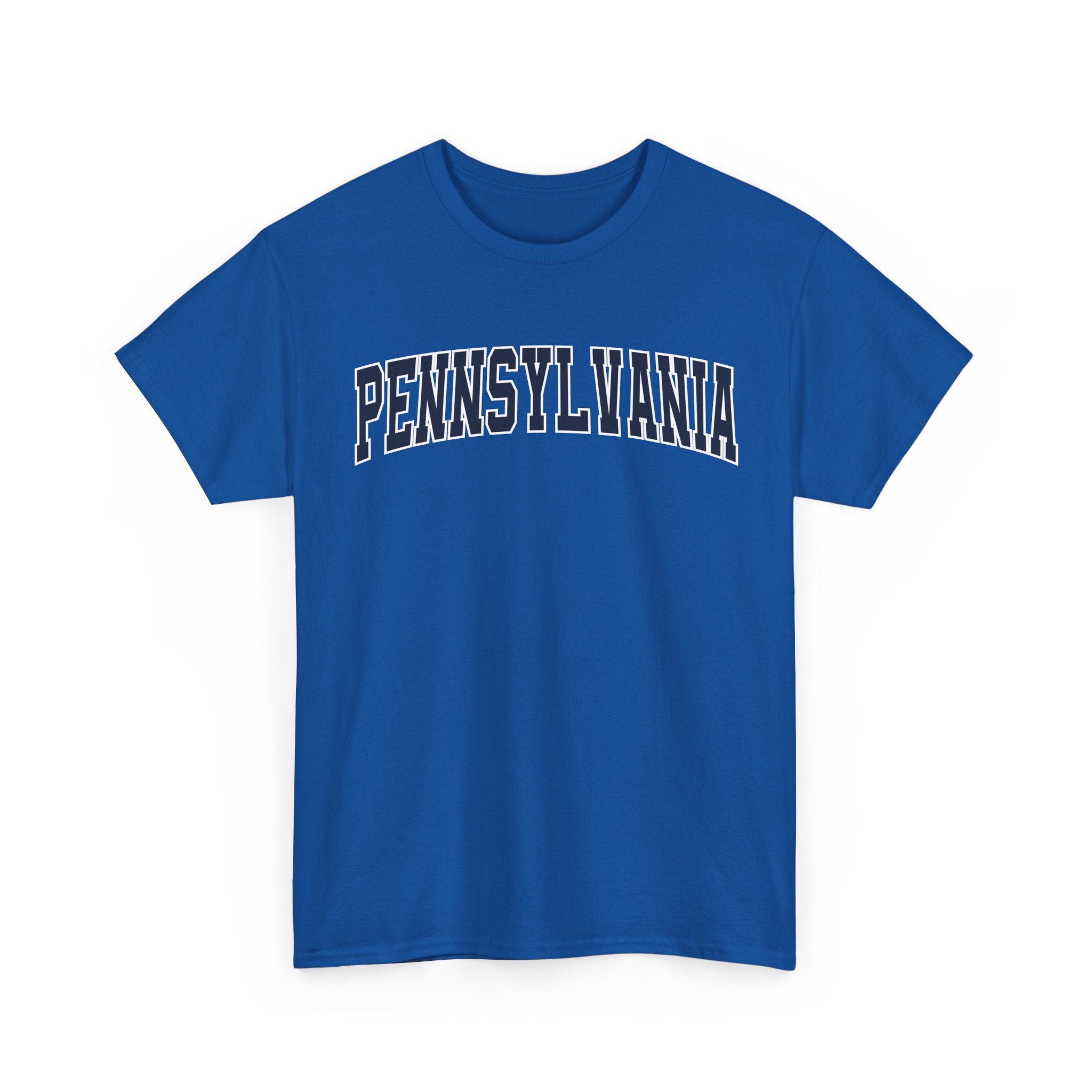Pennsylvania Vintage Varsity Unisex T-shirt - Royal / S - T-Shirt