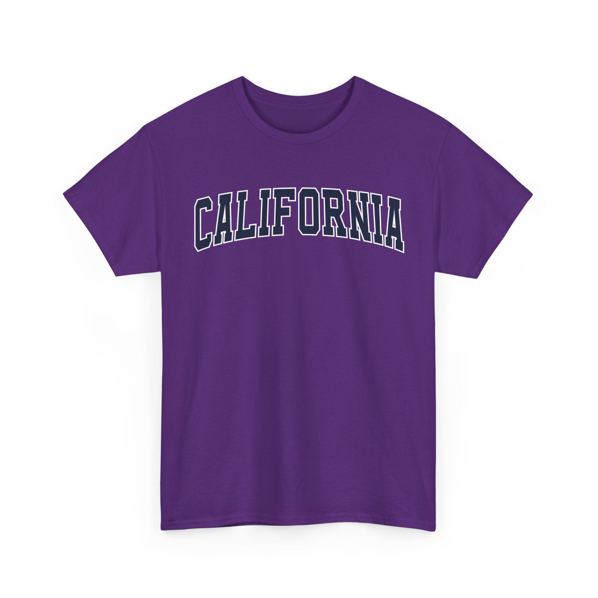 California Vintage Varsity Unisex T-shirt - Purple / S - T-Shirt