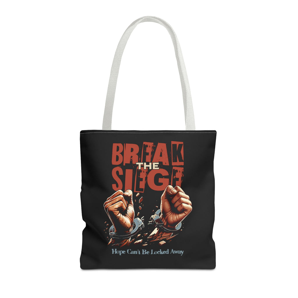 Break Siege Tote Bag - 16’’ × / White - Bags