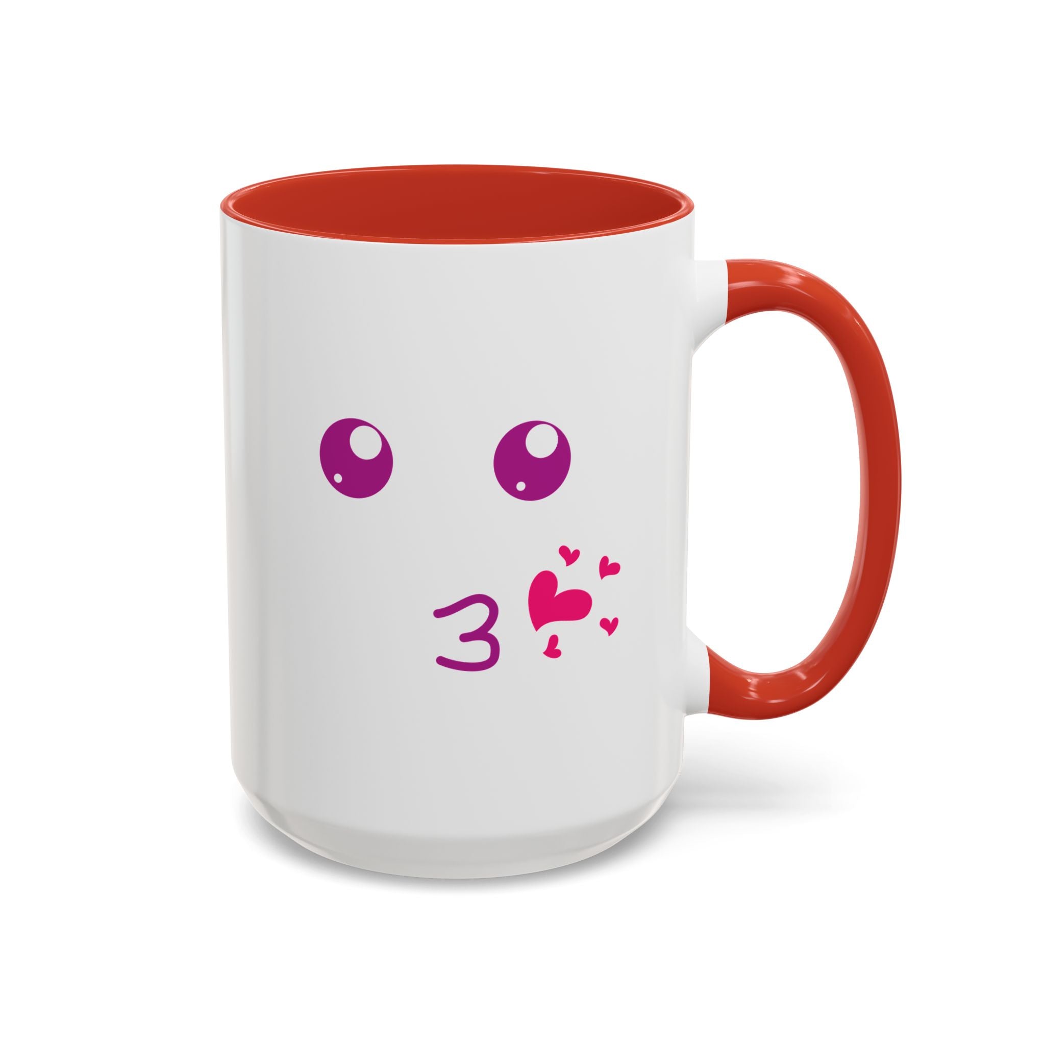Cute Kiss Smiley Face Mug | XOXO Coffee Cup