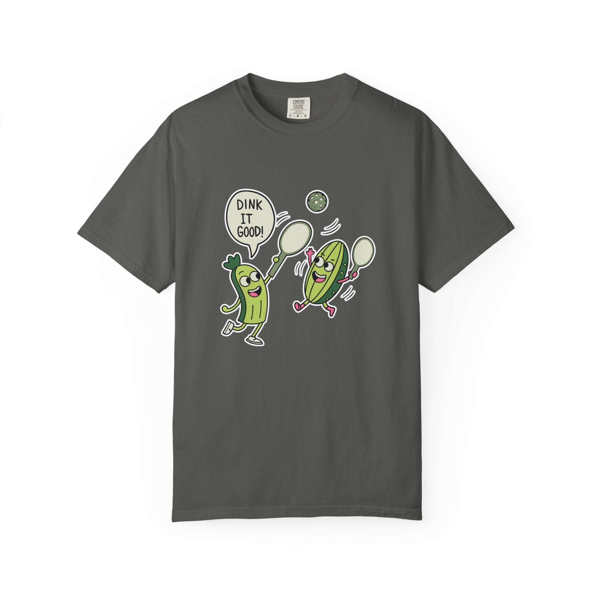 Dink It Good’ Pickleball T-Shirt | Funny Sports Graphic Shirt - Pepper / S