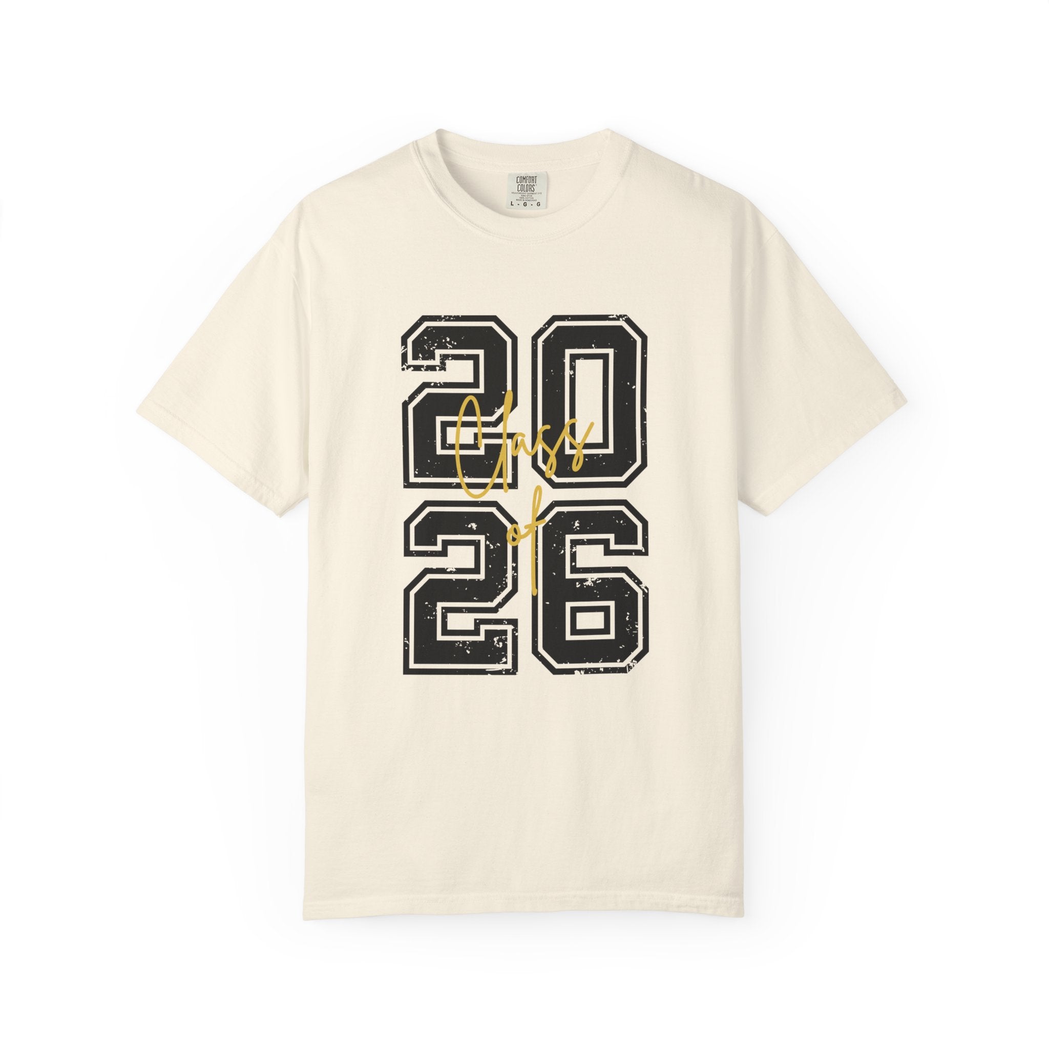 Class of 2026 T-Shirt — Graduation Senior Year Tee - Ivory / S - T-Shirt