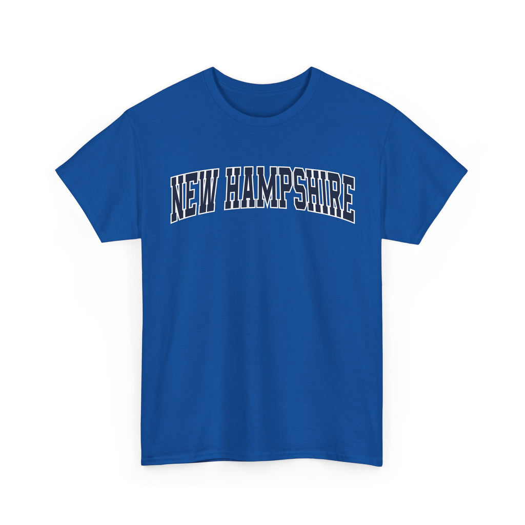 New Hampshire Vintage Varsity Unisex T-shirt - Royal / S - T-Shirt