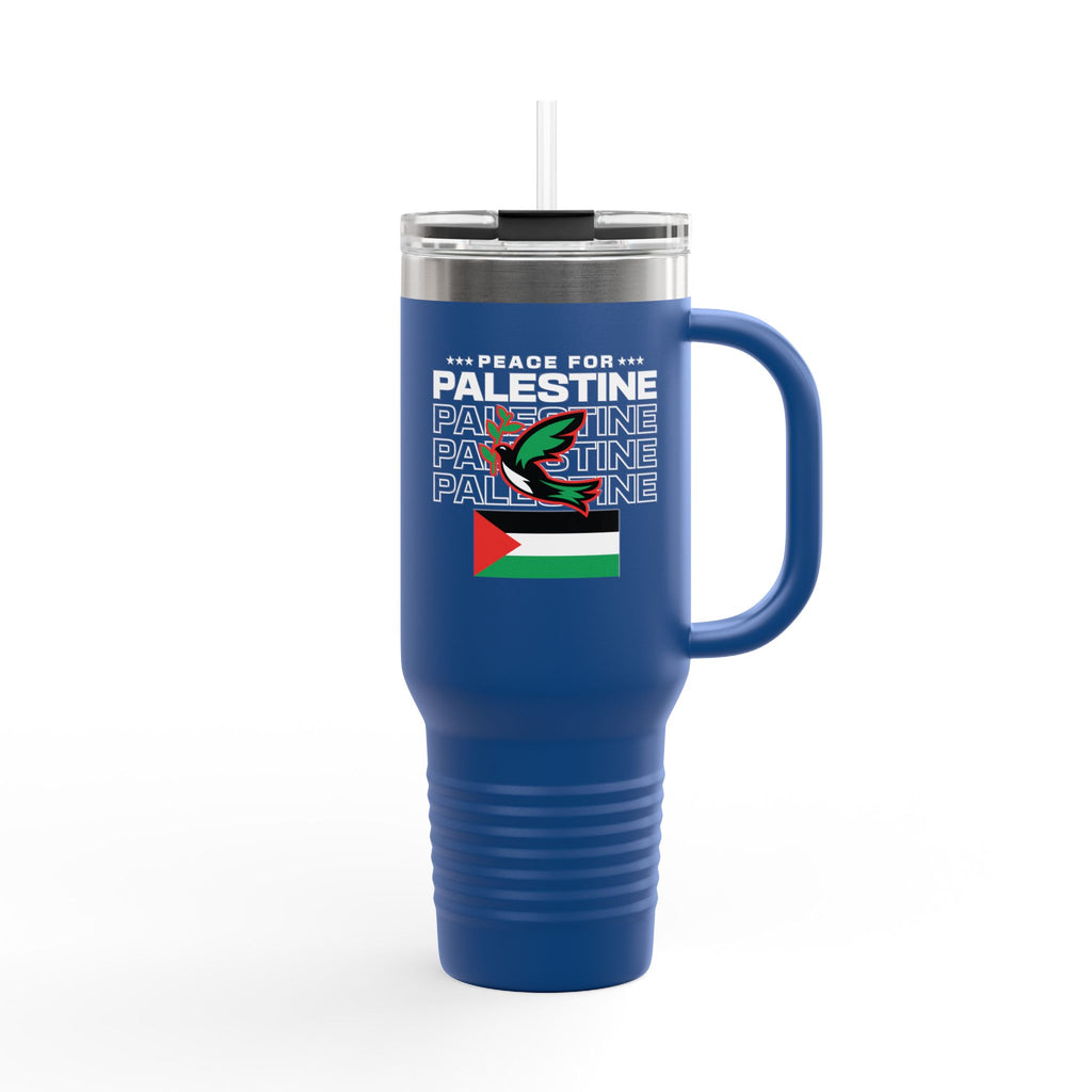 Peace for Palestine Insulated Travel Mug