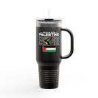 Peace for Palestine Insulated Travel Mug