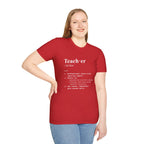 Teacher Definition T-Shirt (V3) - T-Shirt