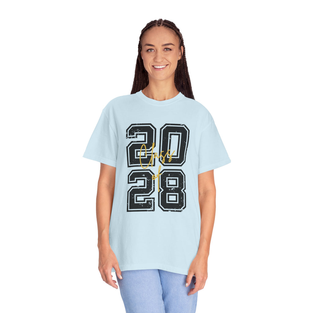 Graduation Unisex T-Shirt 2028 Customizable College Tee High School Graduation Gift Trendy Casual Wear - T-Shirt
