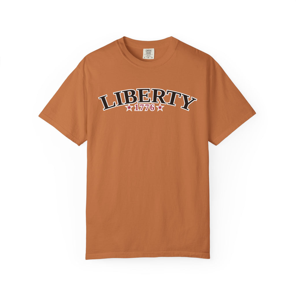 Liberty Typography T-Shirt - Yam / S
